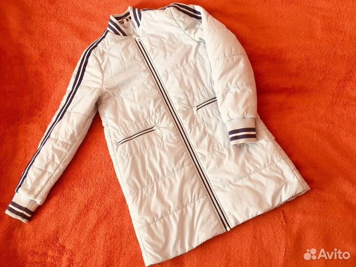 Пальто для девочки 140