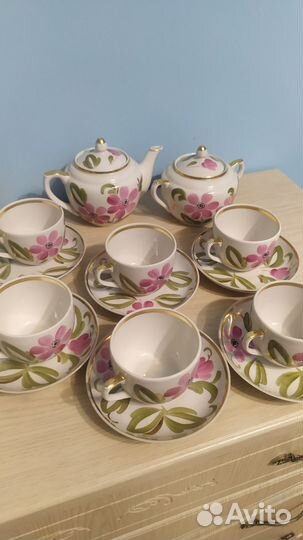 Чайный сервиз СССР Вербилки