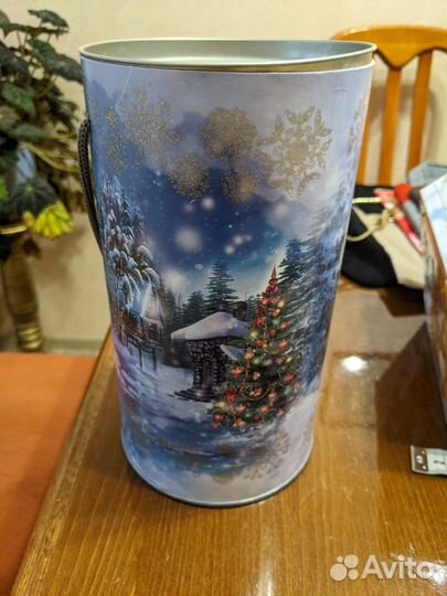 Новогодняя упаковка б/у