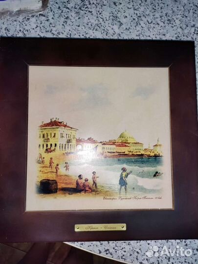 Картина репродукция керамика