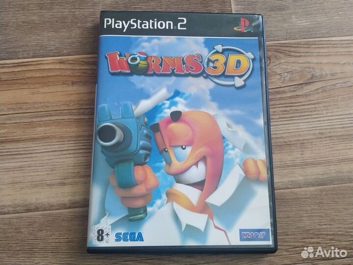 Игра для playstation 2 worms 3D