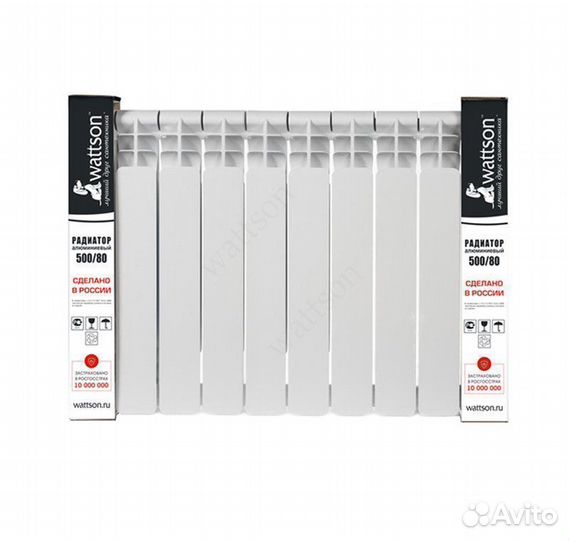 Радиатор алюминиевый 500/80 Wattson