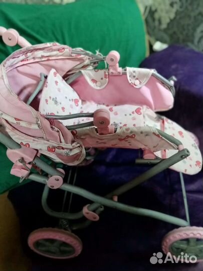 Коляска кукольная