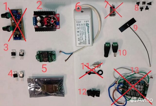 Электронные и радио элементы