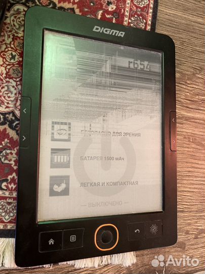 Книга Digma r654 на запчасти