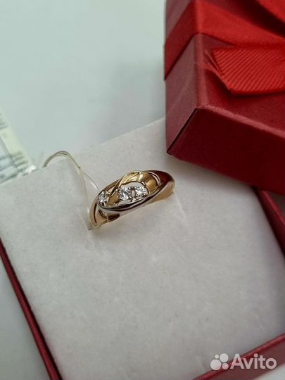 Золотое кольцо проба 585 Арт.007016600123