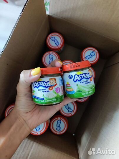 Овощное пюре агуша