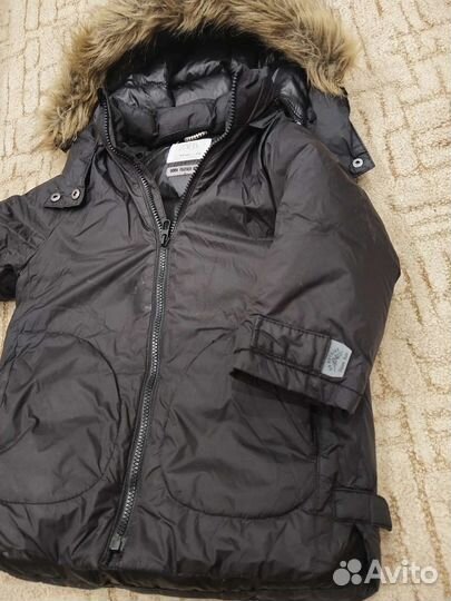 Куртка зимняя детская zara