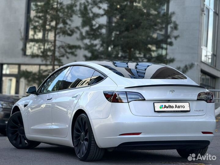 Tesla Model 3 498 л.с. AT, 2021, 66 000 км