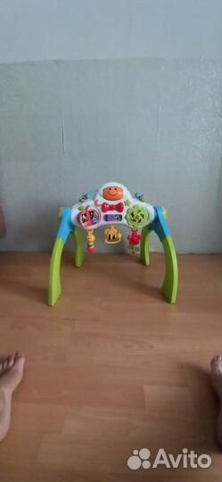 Развивающий центр baby go детский турничок