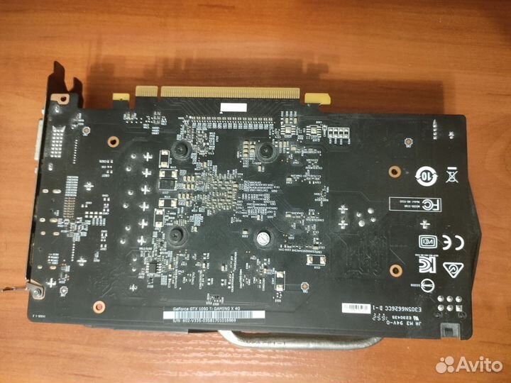 Видеокарта msi 1050ti 4gb