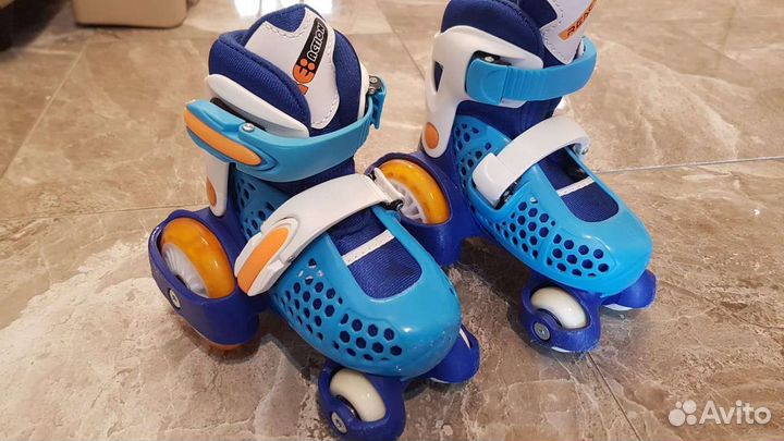 Роликовые коньки детские раздвижные