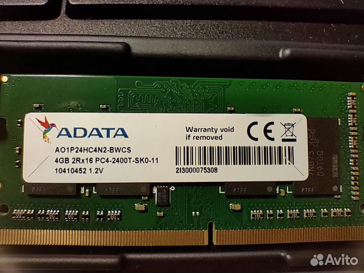 Оперативная память adata 4GB