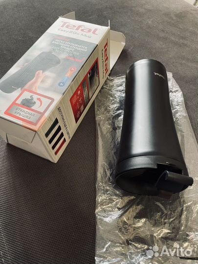 Термокружка Tefal Easy2Go (черная)