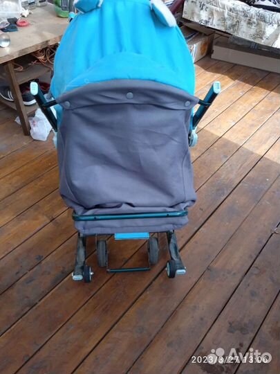 Детские санки коляска ника