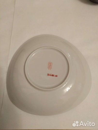 Тарелка блюдо 2шт Чехословакия и 1шт Рига