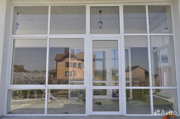 Алюминиевые двери