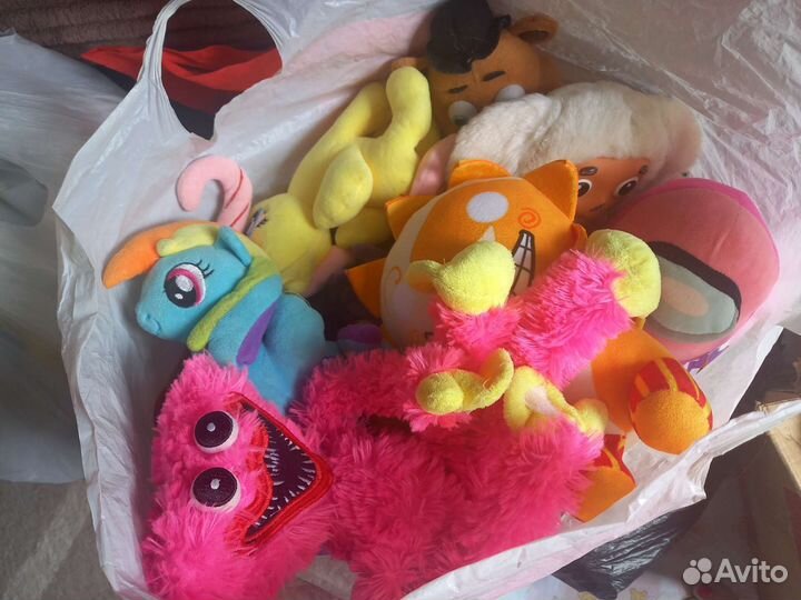 Мягкие игрушки пакетом