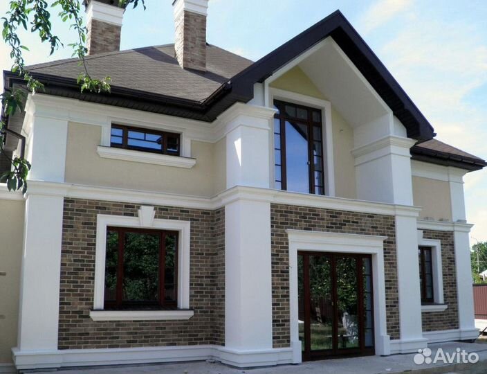 Фасадный декор / архитектурные элементы для фасада