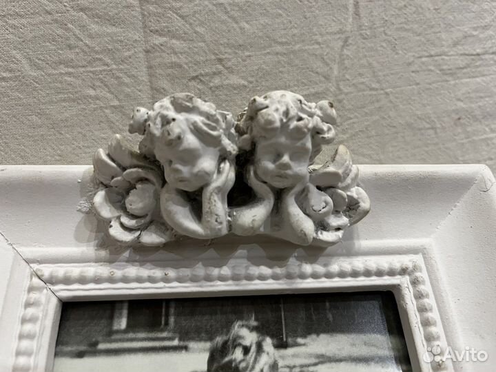 Фоторамка с ангелочками 10х15 см