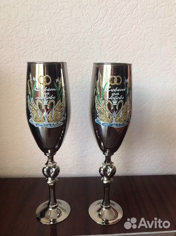 Бокалы на свадьбу