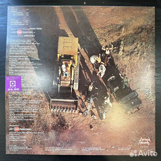 Village People – Cruisin' (Швеция 1978г.)