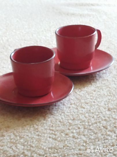 Чашки чайные новые. Есть блюдца