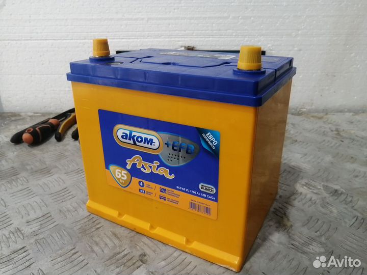 Продаю Аккумулятор Азия Аком EFB 65 Ah