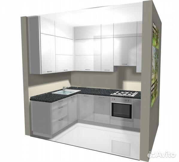 Проектирование мебели. Чертежи-Схемы. Проект кухни