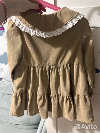 Вельветовое платье