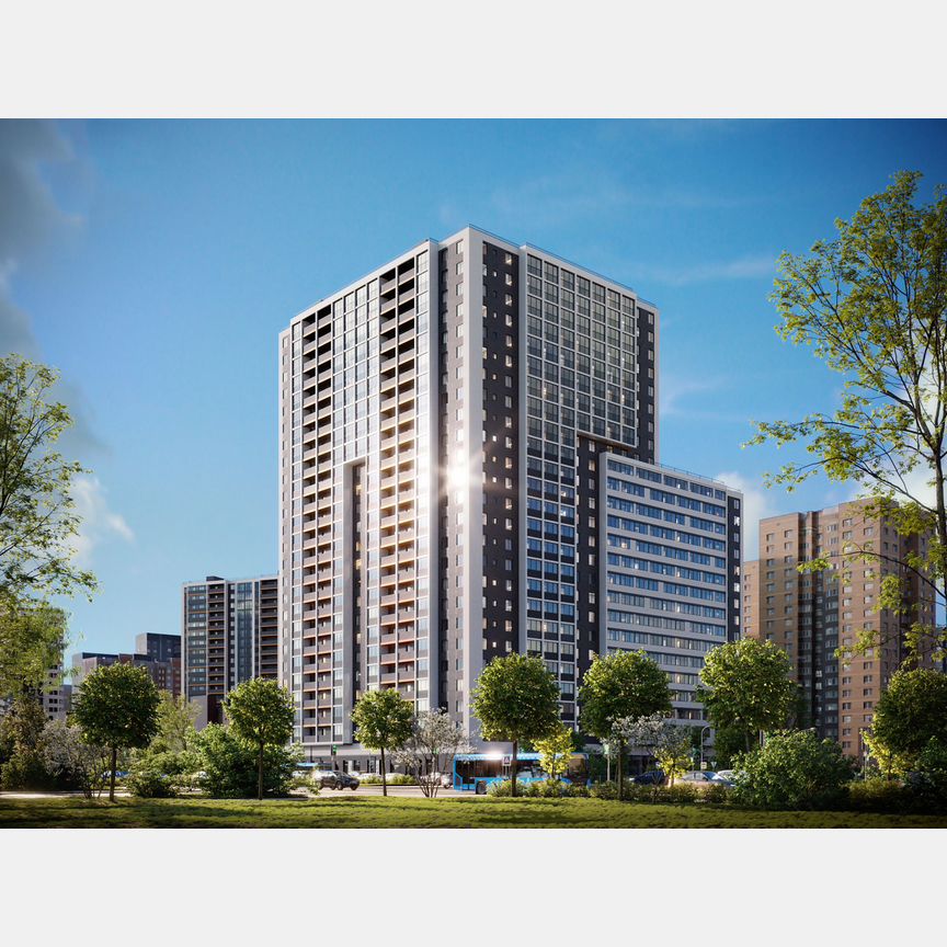 1-к. квартира, 27 м², 16/25 эт.