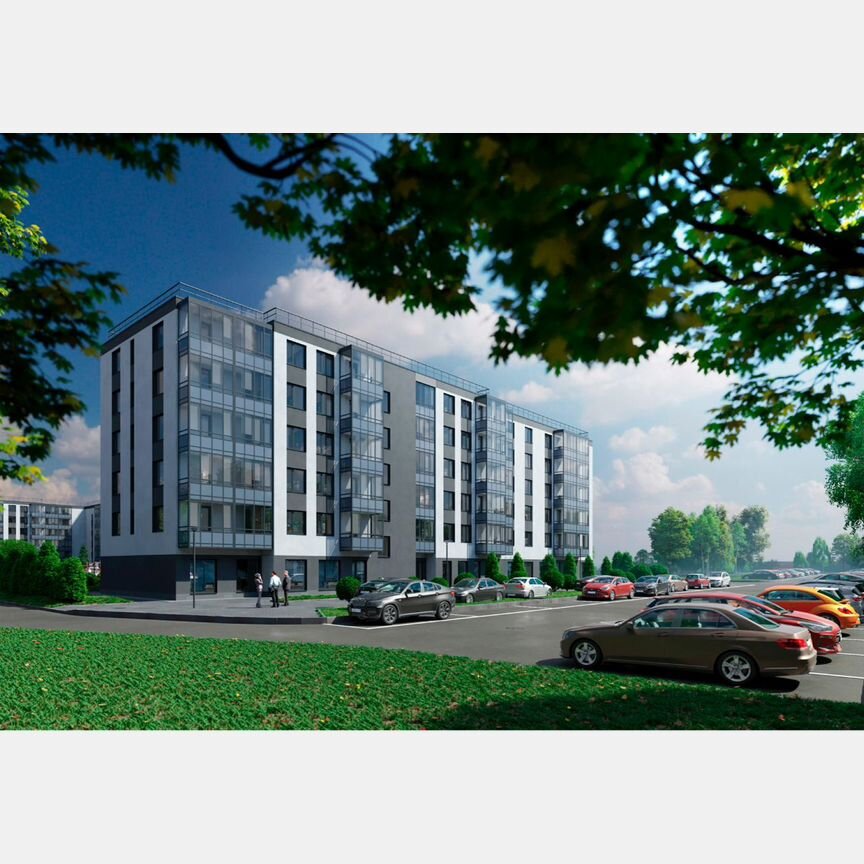 1-к. квартира, 26,6 м², 3/6 эт.