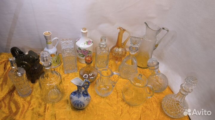 Штофы и графины СССР