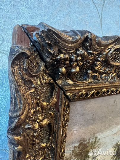 Старинная рама