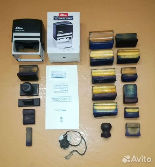 Печати, оснастка для штампа, в т.ч. времен СССР