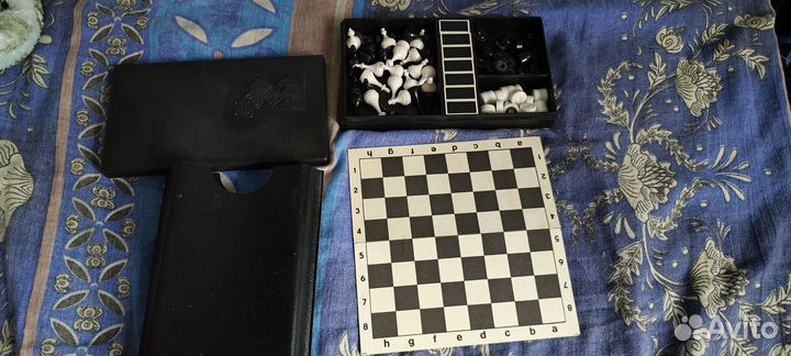 Шахматы. Шашки. Домино. Дорожный Набор СССР