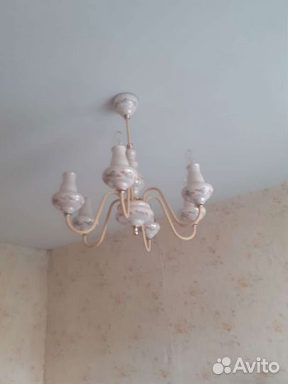 Люстра подвесная потолочная