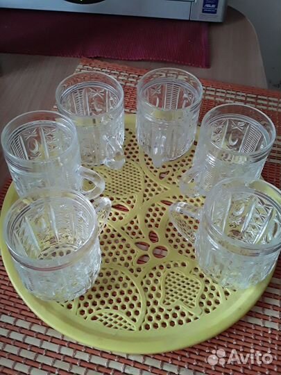 Хрустальные стаканы СССР