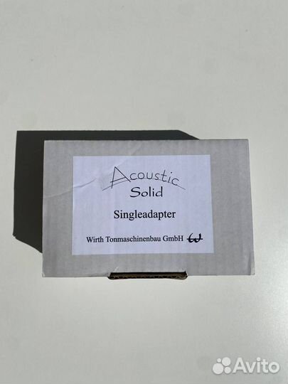 Адаптер 45 Acoustic Solid Solid Single Adapter