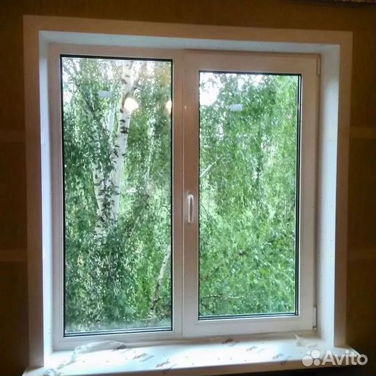 Окна пластиковые установка