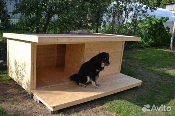 Будка для собаки утепленная