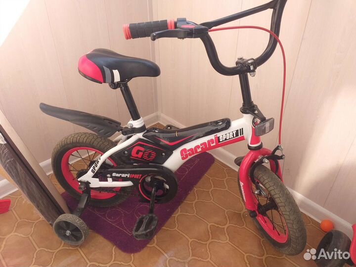 Детский велосипед колеса 12 дюймов