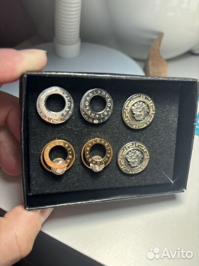 Серьги Bulgari Versace