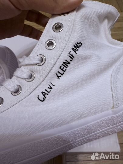 Кеды женские Calvin Klein Jeans высокие 37р