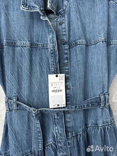 Джинсовое платье женское