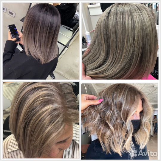 Сложное окрашивание волос