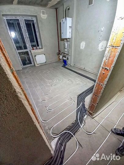 Отопление, Теплый пол, вода в частном доме