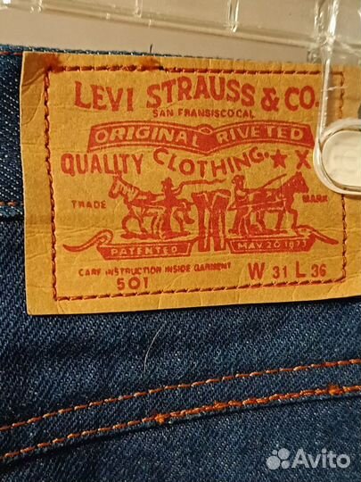 Юбка джинсовая Levis, 90-е,р. 46-48