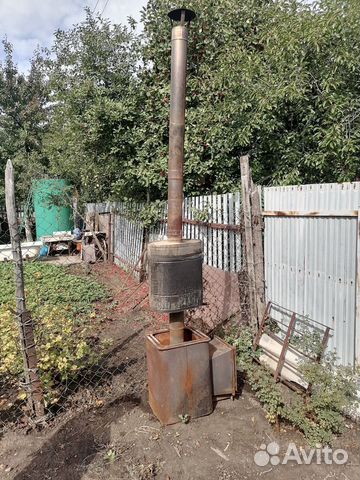 Печь для бани бу "Протопи" с баком для воды купить в Самаре | Товары ...