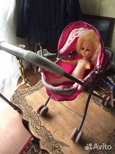 Коляска кукольная